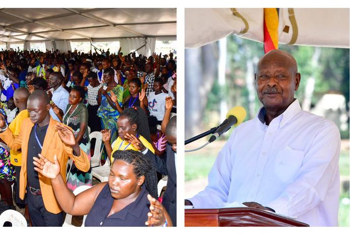 President Yoweri Museveni apologized to the people of Acholi at a crusade last weekend