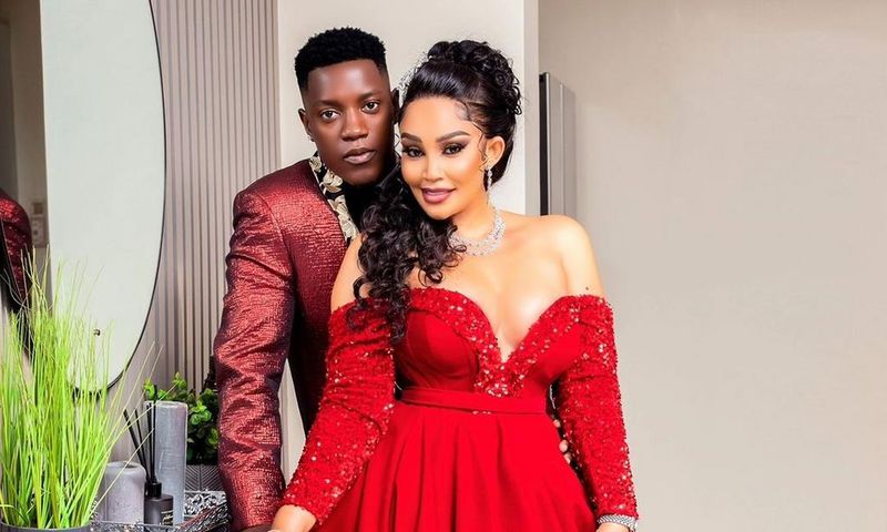 Businesswoman Zari Hassan with her husband Shakib Lutaaya