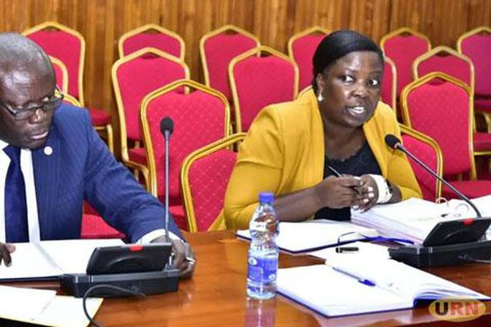 URBRA Chief Executive Officer Martin Nsubugaand Daisy Nabakooza