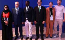 Akampulira together with other youths from different continents met the Russian leader yesterday