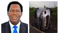 Hon Charles Angiro Gutomoi died in a car crash this morning