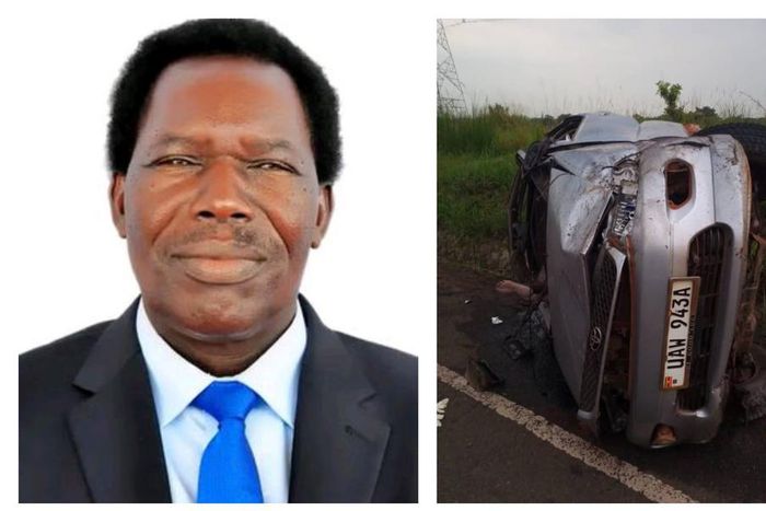 Hon Charles Angiro Gutomoi died in a car crash this morning