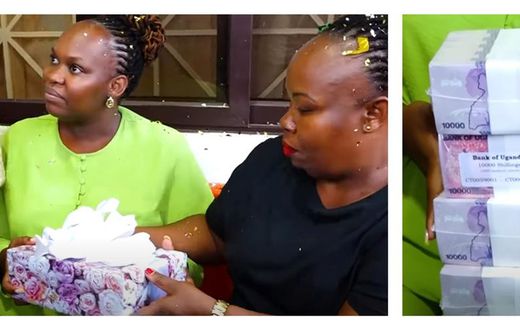 Mama Fiina gifted her daughter with Shs 50million