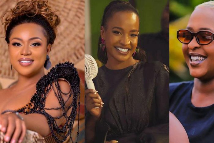 Zuena Kirema, Natasha Sinayobye and Lilian Mbabazi