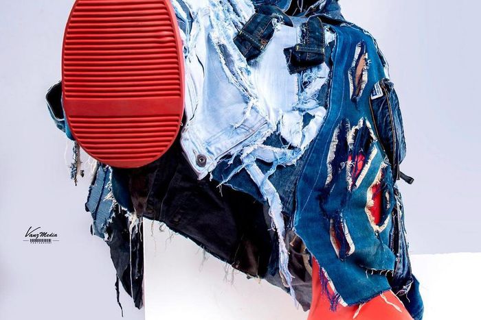 Nina Roz looks wonderfully disturbed in this outfit/Courtesy