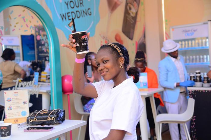 Attendees were treated to discounted drinks while soaking up the festive atmosphere of the expo.