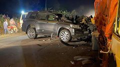 Aponye was killed in a car crash on Thursday evening
