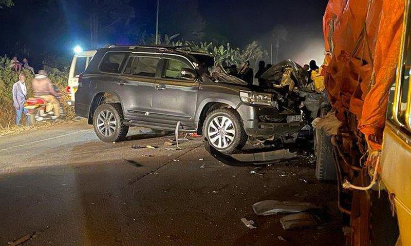 Aponye was killed in a car crash on Thursday evening