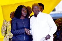 Hon Anite and president Museveni