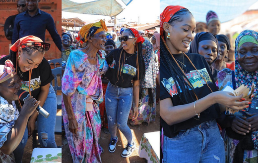 Spice Diana responds to 'Ichuli's widows' cry for support/Instagram