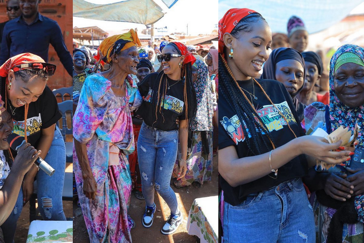 Spice Diana responds to 'Ichuli's widows' cry for support/Instagram