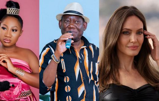 Chosen Becky, Kato Lubwama and Angelina Jolie