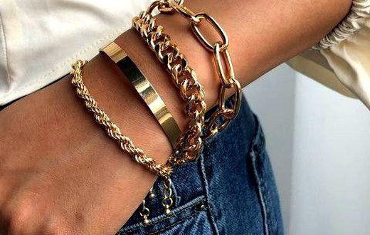 Chunky bracelets [Click my Hand]