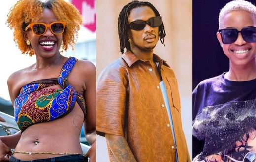Zion Kente, Fik Fameica and Etania Mutoni