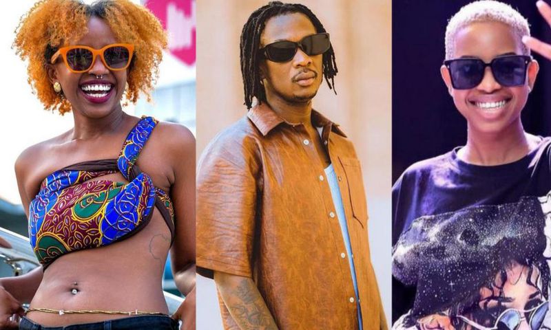 Zion Kente, Fik Fameica and Etania Mutoni