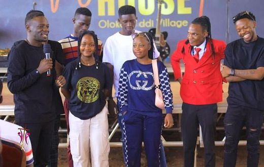 Pastor Wilson Bugembe welcomed the Tuli Bulala entertainment group to his church