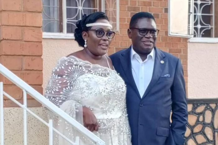 Norbert Mao and Beatrice at their introduction