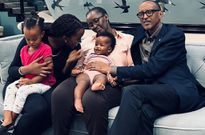 President Kagame and his family
