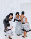 Aaliyah and family on her second birthday