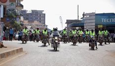Boda Boda riders who participated