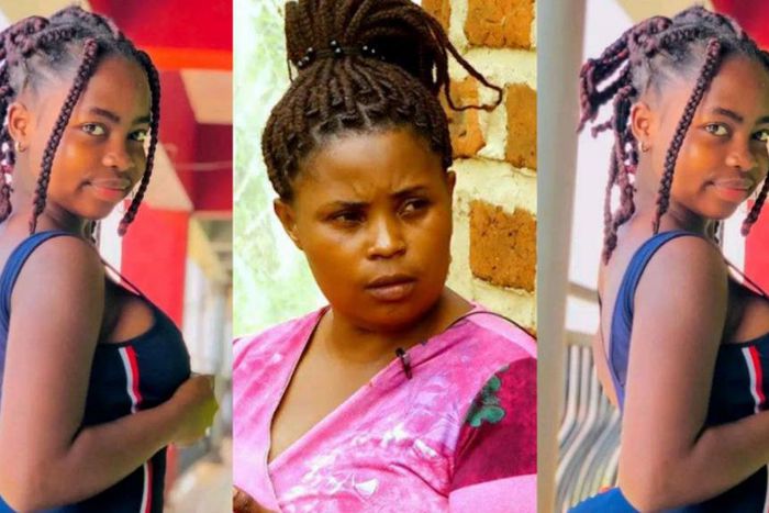 Pretty Nicole and her mother