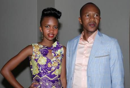 Frank Gashumba and his daughter Sheila