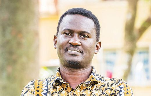 Jimmy Spire Ssentongo is the face behing the online exhibition protests