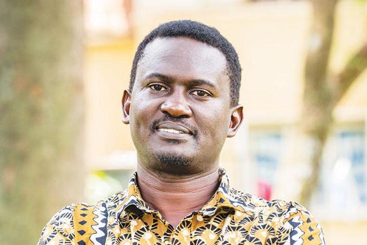 Jimmy Spire Ssentongo is the face behing the online exhibition protests