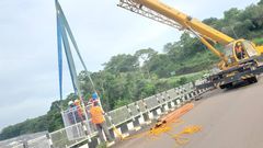 UNRA has closed off Karuma to larger vehicles for three months