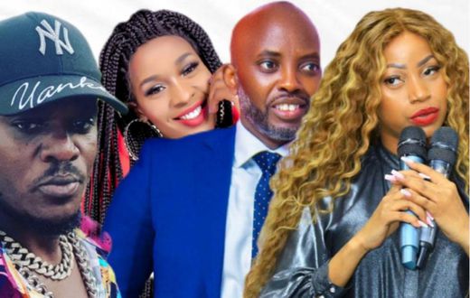 King Michael, Cindy, Dr. Lawrence Muganga, Sheebah Karungi