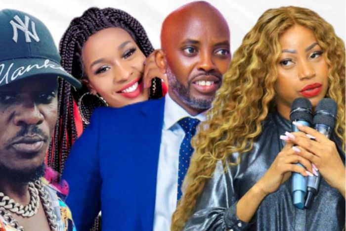 King Michael, Cindy, Dr. Lawrence Muganga, Sheebah Karungi