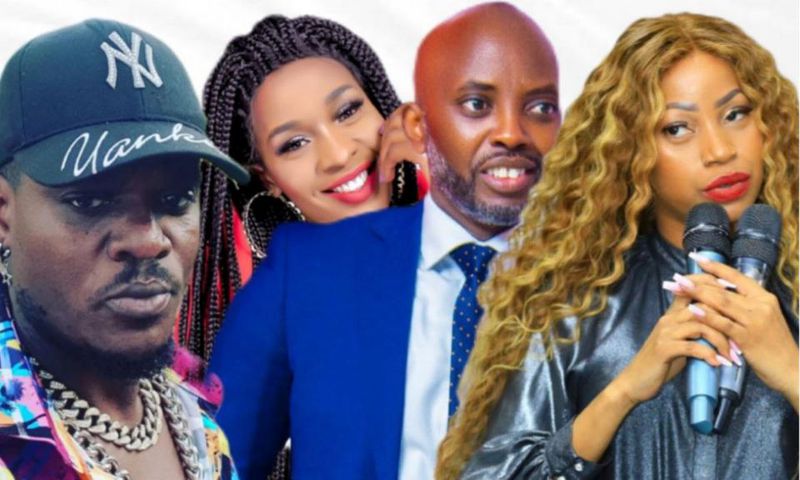King Michael, Cindy, Dr. Lawrence Muganga, Sheebah Karungi
