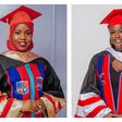 Faridah Nakazibwe and Anatalia Ozzy graduated today from Victoria University