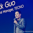 General Manager of TECNO, Jack Guo, delivers an opening speech