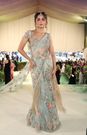 Alia Bhatt honored her culture in a custom sari by Sabyasachi Mukherjee.
