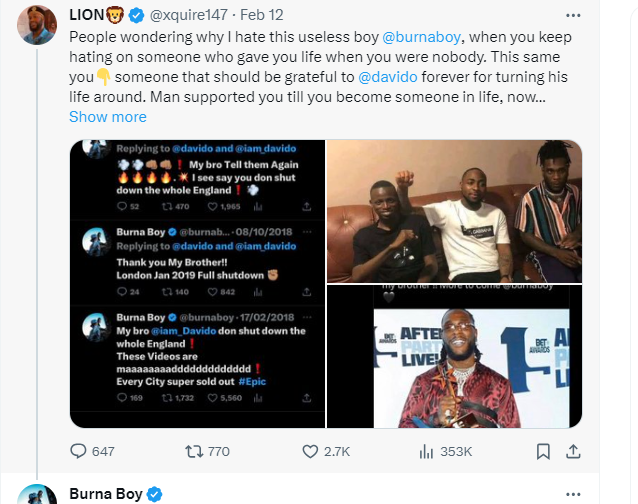 The X user's tweet [X/Xquire147]