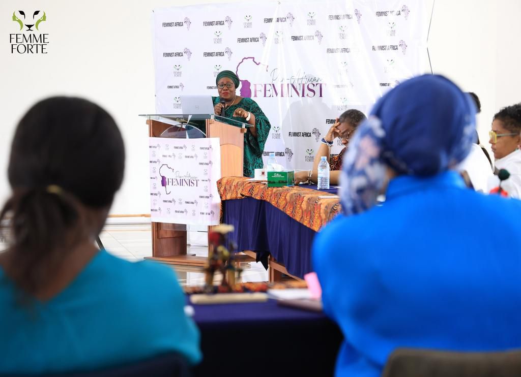 Mwanahamisi Singano delivering the keynote address