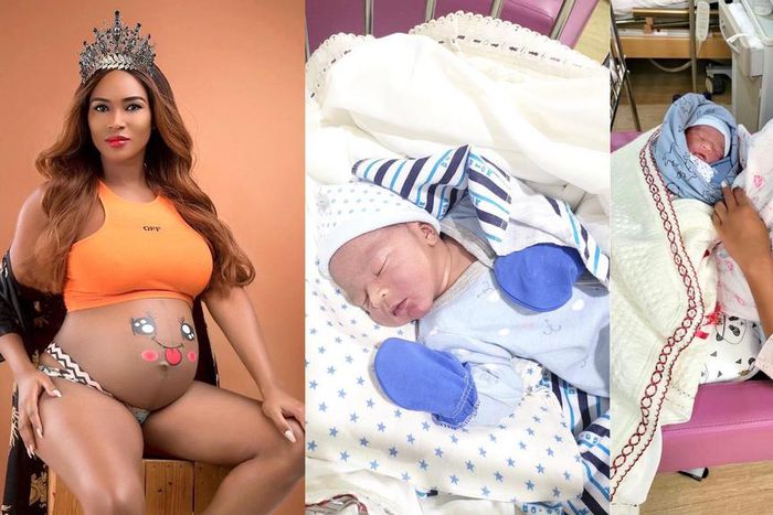 Syliva Namutebi Allibhai has given birth to a baby boy