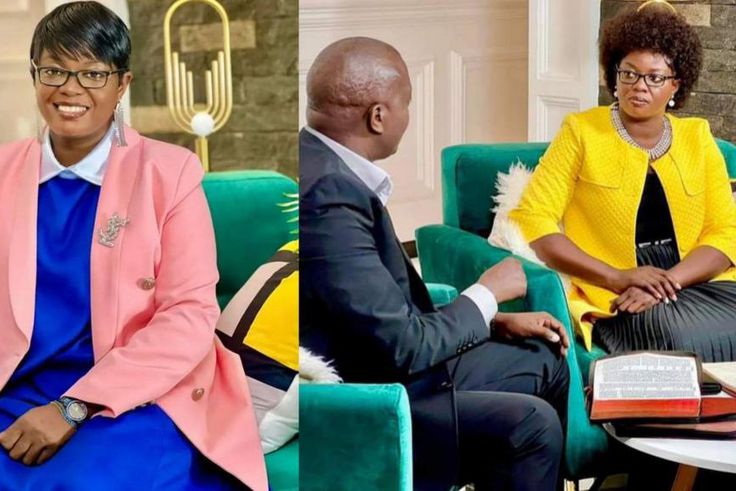 Susan Makula and Pastor Bugingo