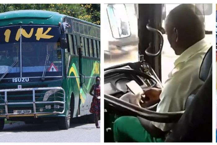 Link Bus driver Andrew Jemba was arrested for texting while driving
