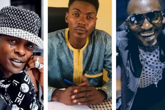 Singer Jose Chameleone compared Sabik Abou Intchirwak (C) to late maestro Maestro Mowzey Radio