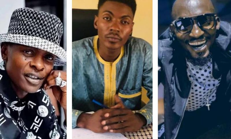 Singer Jose Chameleone compared Sabik Abou Intchirwak (C) to late maestro Maestro Mowzey Radio