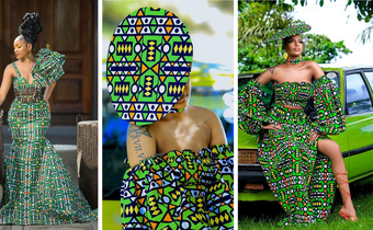 Why Nina Roz and Pia Pounds chose African print for their videos/Instagram