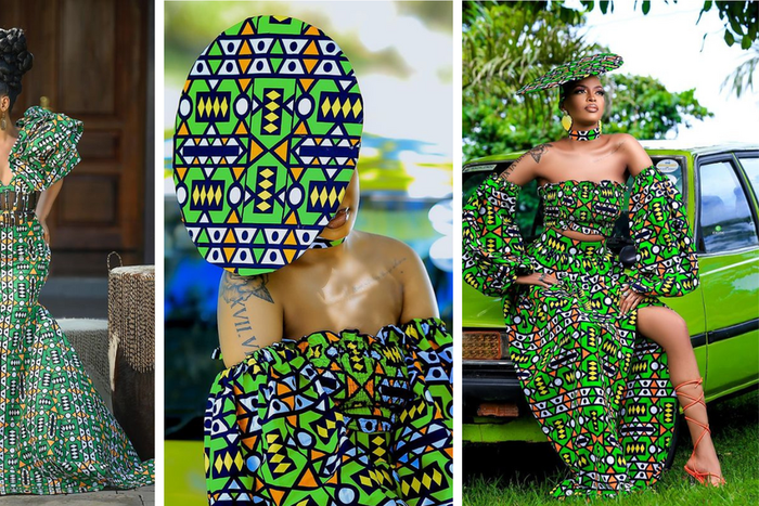 Why Nina Roz and Pia Pounds chose African print for their videos/Instagram