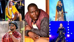 Collage of musicians Bajjo attacked