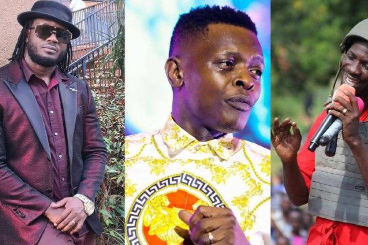 Bebe Cool, Jose Chameleone and Bobi Wine
