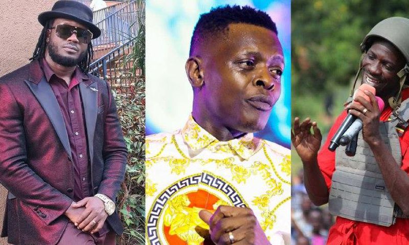 Bebe Cool, Jose Chameleone and Bobi Wine
