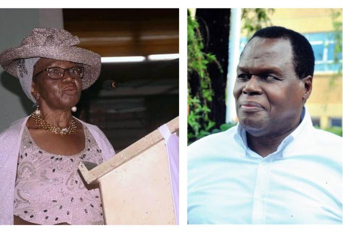 Dr Margaret Muganwa, the widow of the late Peter Kamya