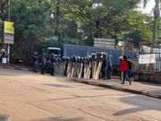 Security was tightened at the Parliamentary building