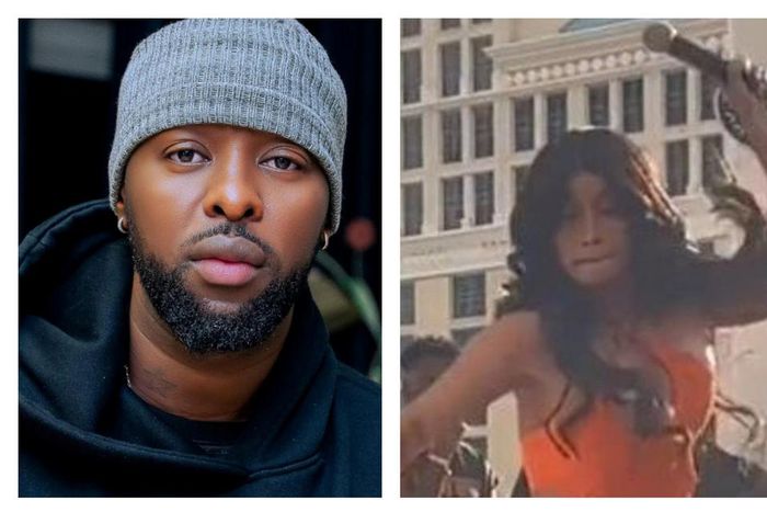 Eddy Kenzo defended Cardi B's mic throwing incident